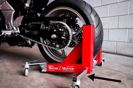 Buis achterzijde| Motor-Mover Achterwiel