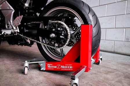 Motor-Mover Achterwiel | &quot;kogelgelagerde&quot; dubbele wielen voor &quot;oldtimer&quot; motorfietsen 